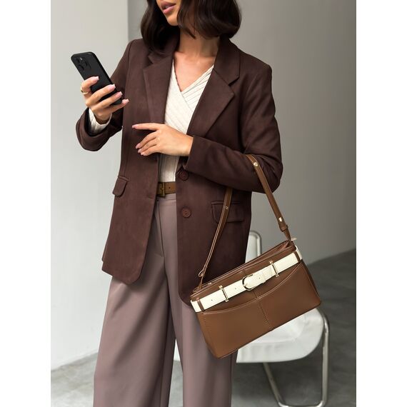 Сумка через плечо багет, изображение 4